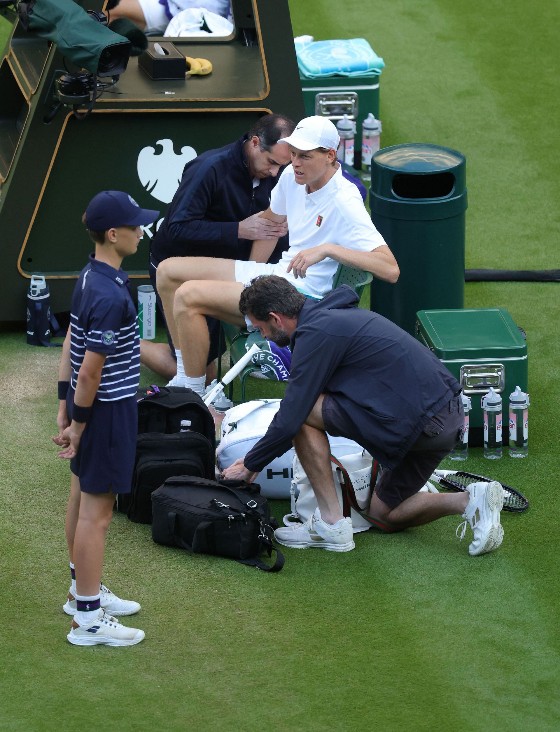Sinner at Wimbledon 2025 (Image Source: Getty)